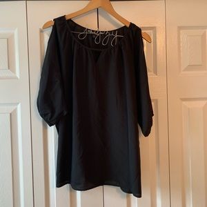 Black Express top with accents!